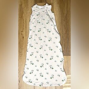 Kyte BABY Beige Floral Sleep Sack 1.0tog